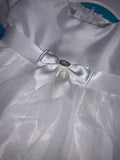 Tara lee white christening/occasion dress 09231863