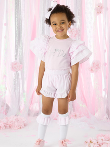 ADee coco frilled shorts set 012517