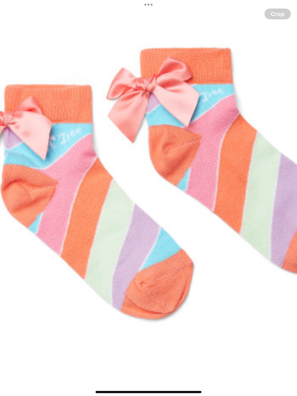 ADEE EVIE STRIPE ANKLE SOCKS -   0225117