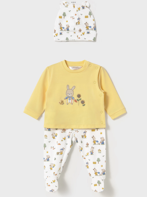 Mayoral unisex 3 piece set. 0425252