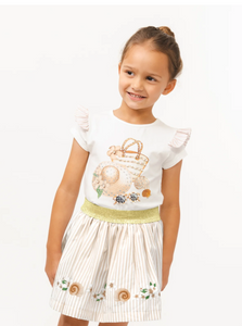 Caramelo kids skirt set 03242231