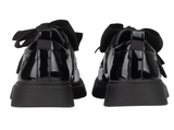 Black ADee black bow shoes 07242421