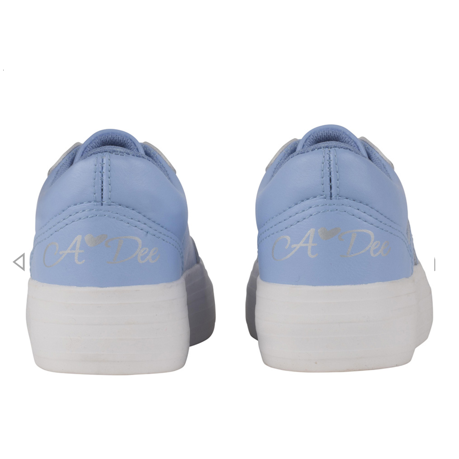 Blue platform trainers deals