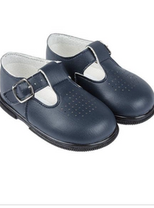 Navy hard soled Baby pods  s100