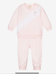 Caramelo pink Leisure suit.          0821434