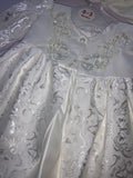 Ivory occasion dress.  02231416