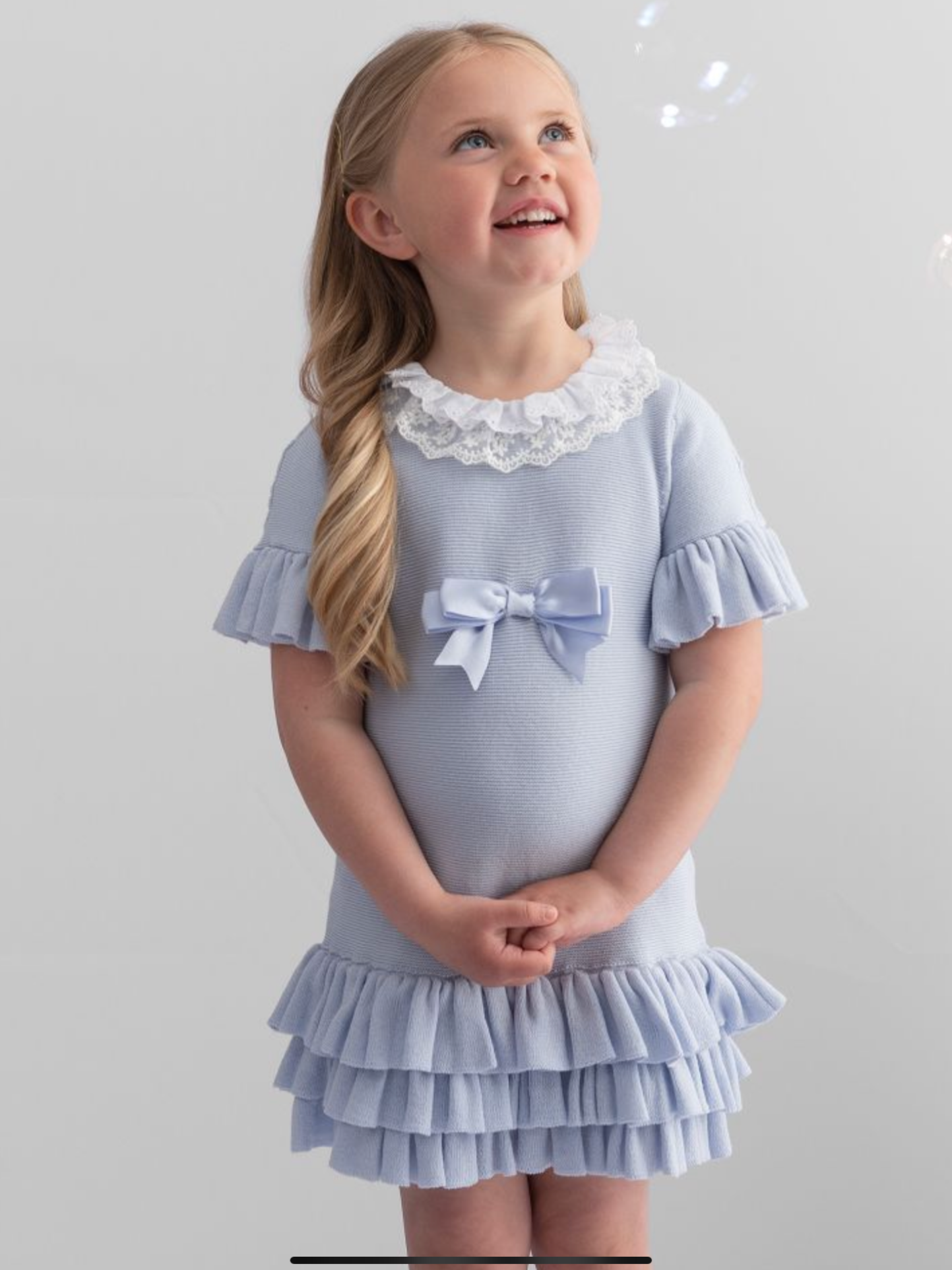 Kids knitted fashion dress