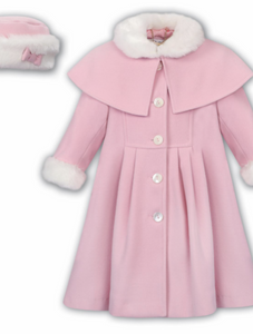 Sarah-louise pink coat     421